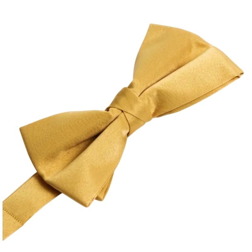 Dobell Bow Tie Mens One Size Sunset Gold Pre-Tied Adjustable Formal Yellow New — image 2 of 8